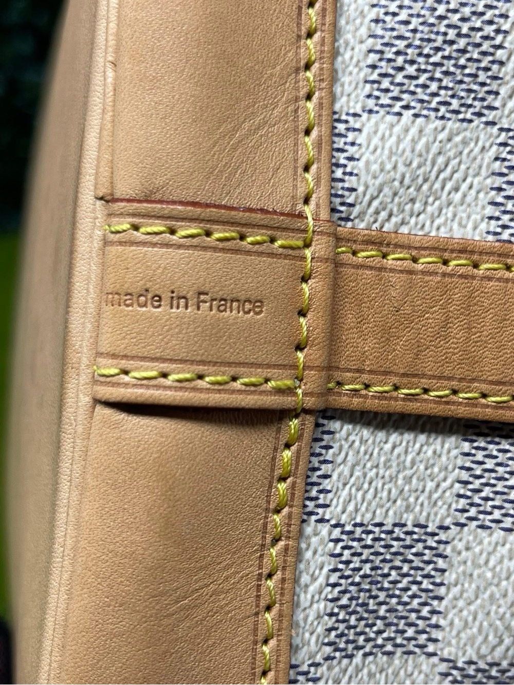 Authentic LV Damier Azur Noe BB - Picture 11 of 16